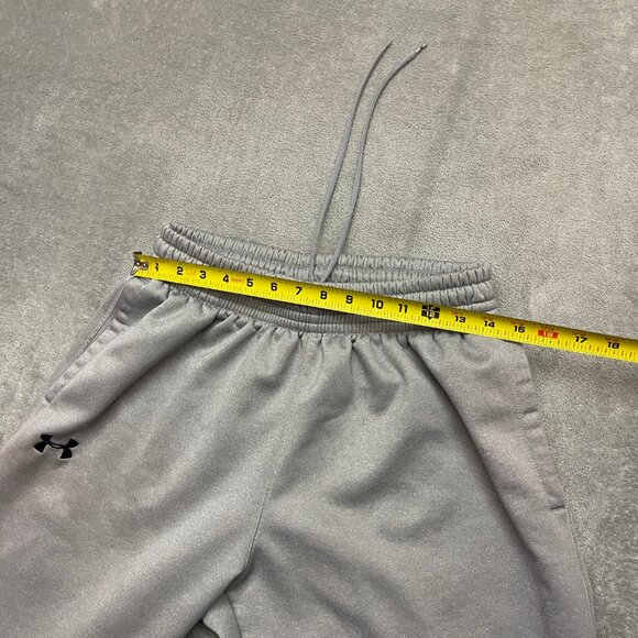 Under Armour Men's Size L Loose ColdGear Grey Sweatpants With Pockets - Picture 8 of 12